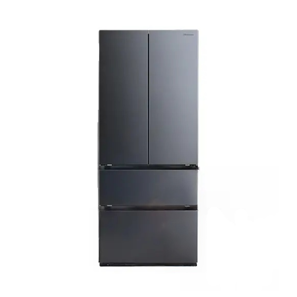 Hisense/海信 法式多门冰箱 550L 大容量 电脑控温 冷藏冷冻 主动除菌 双重净化 灰色