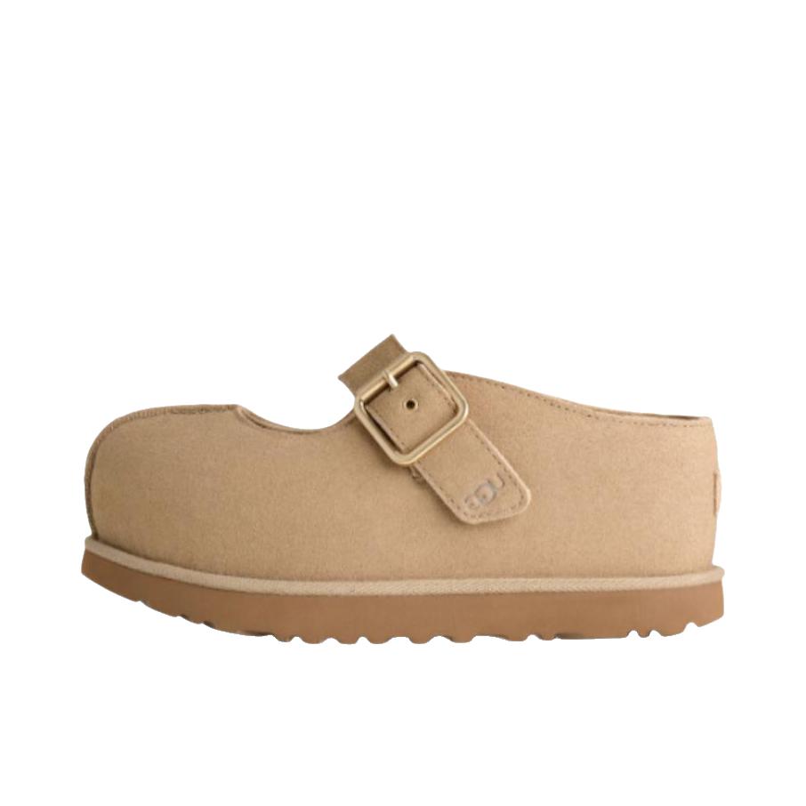 推荐商品：UGG Golden Family炫金系列 单鞋 复古舒适百搭休闲 芥菜籽色