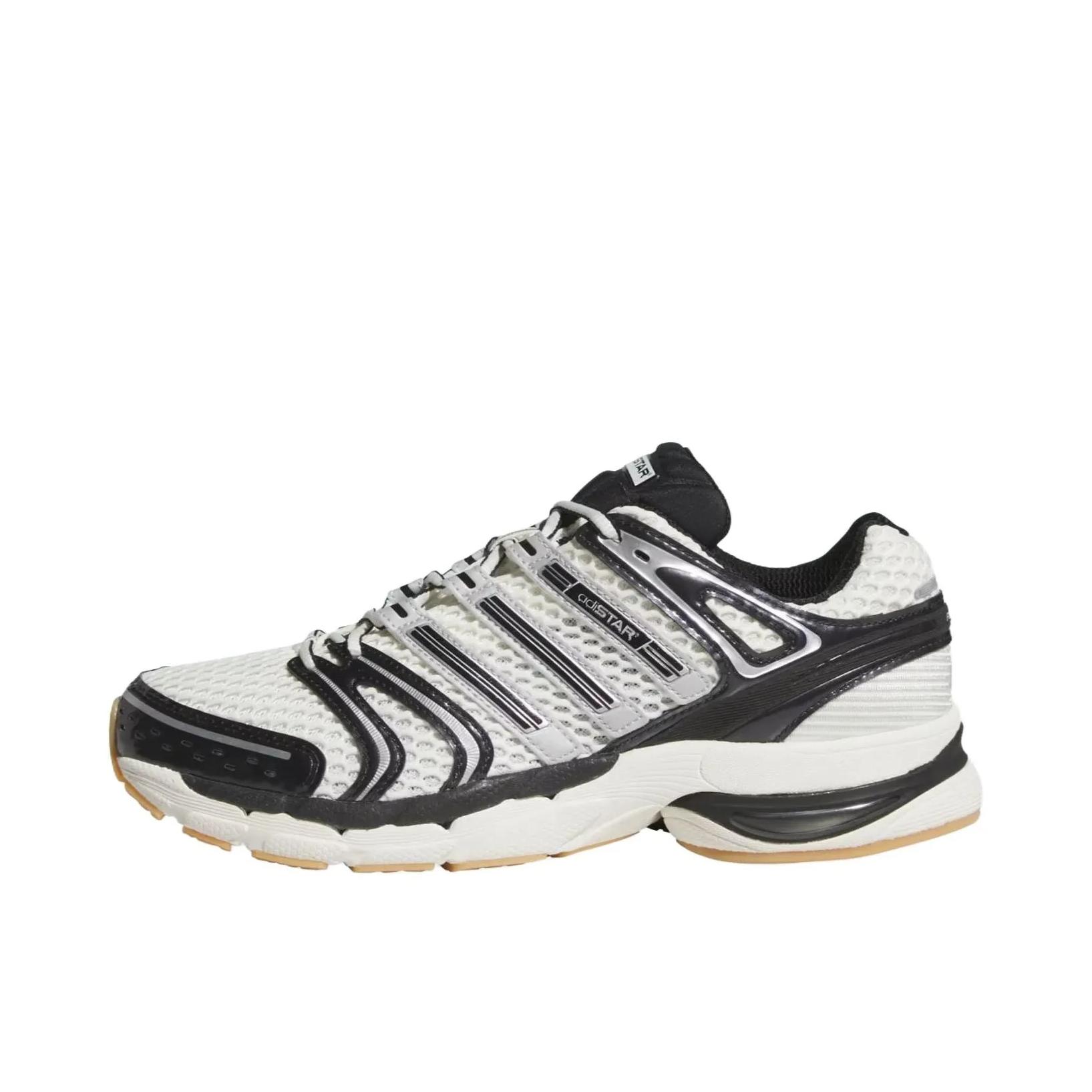推荐商品：adidas AdiStar Control 5 跑鞋 复古耐磨支撑防滑贴合网面耐穿 汉玉白/黑色/夜空灰