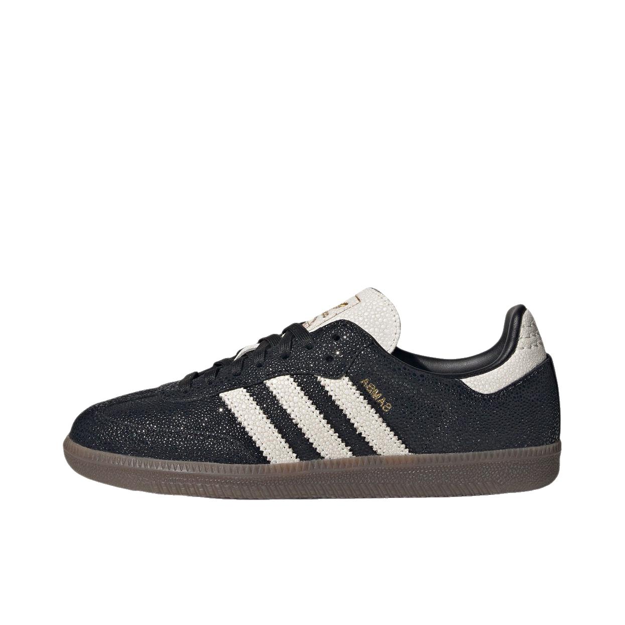 推荐商品：adidas Originals Samba OG T头鞋 板鞋 经典复古舒适百搭耐磨合成革圆头薄底贴合 女款/黑色/白色/树脂黄