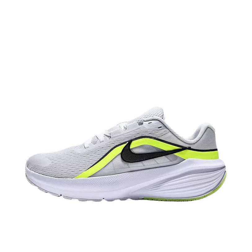 推荐商品：Nike Downshifter 14 跑鞋 时尚系带轻便透气回弹训练贴合缓震防滑 灰色