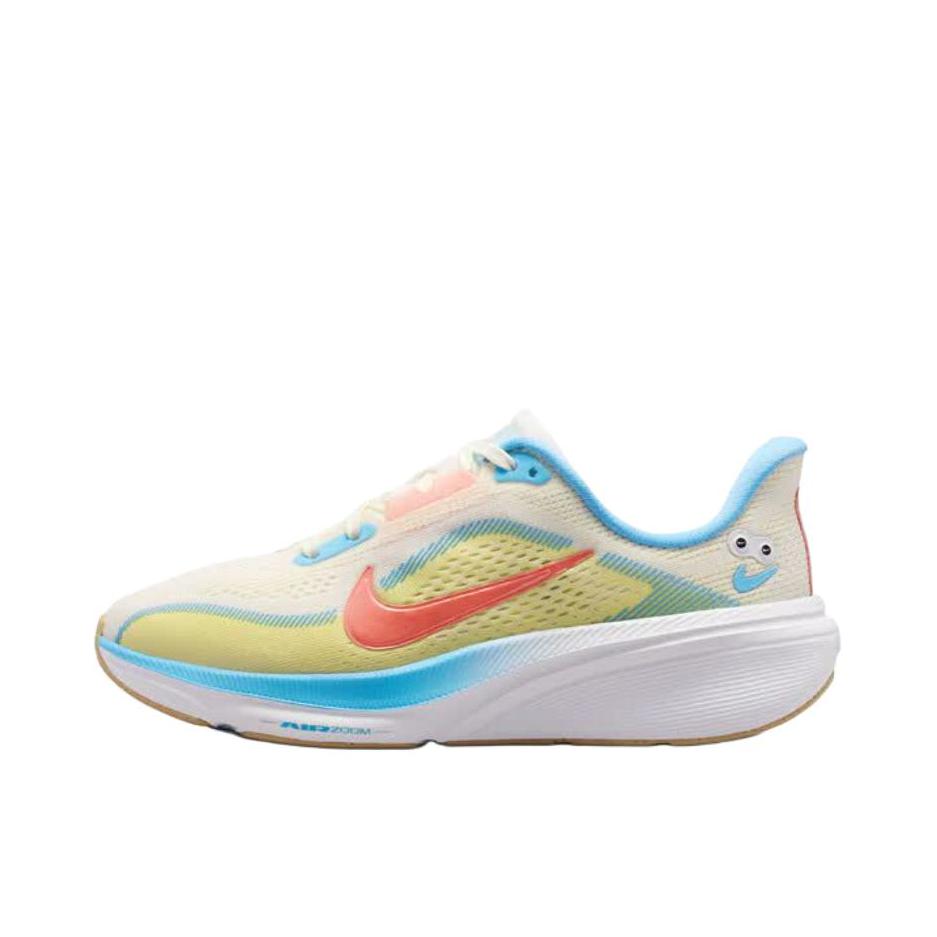 推荐商品：Nike Pegasus 飞马 42 跑鞋 缓震回弹舒适 大童/米黄色/蓝色/粉色