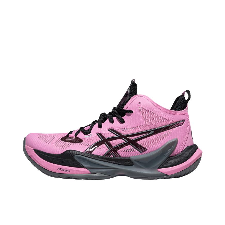 推荐商品：Asics Metarise 2 防滑 系带 圆头 排球鞋 粉红色/黑色