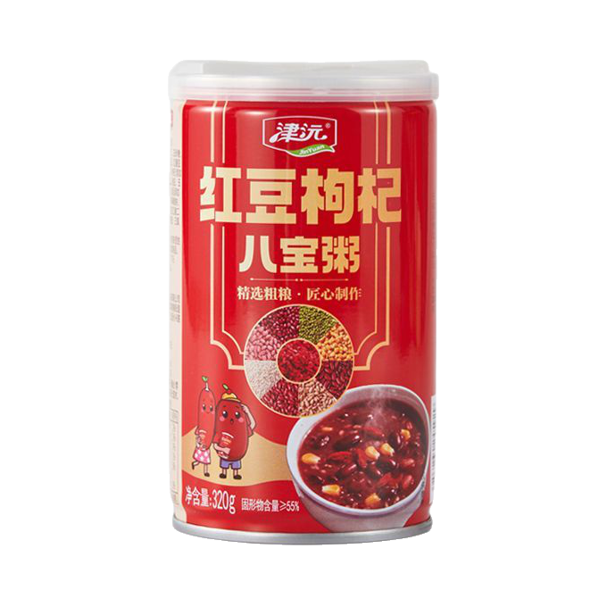 推荐商品：津沅 红豆枸杞八宝粥 罐装