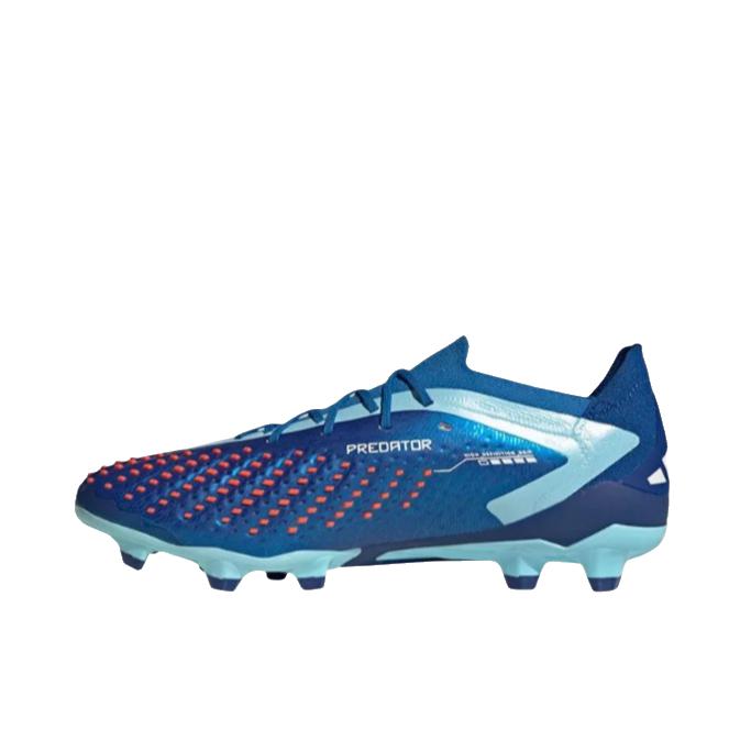 推荐商品：adidas Predator Accuracy.1 AG 顶级 胶质短钉 人工草场 训练 实战 足球鞋 深蓝色
