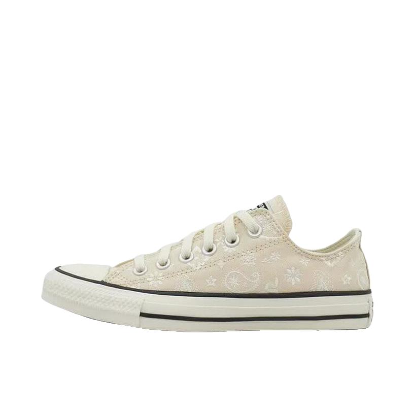 推荐商品：Converse/匡威 Chuck Taylor All Star 帆布鞋 常青款轻便防滑耐磨百搭复古圆头减震贴合高帮 米白色/墨黑色