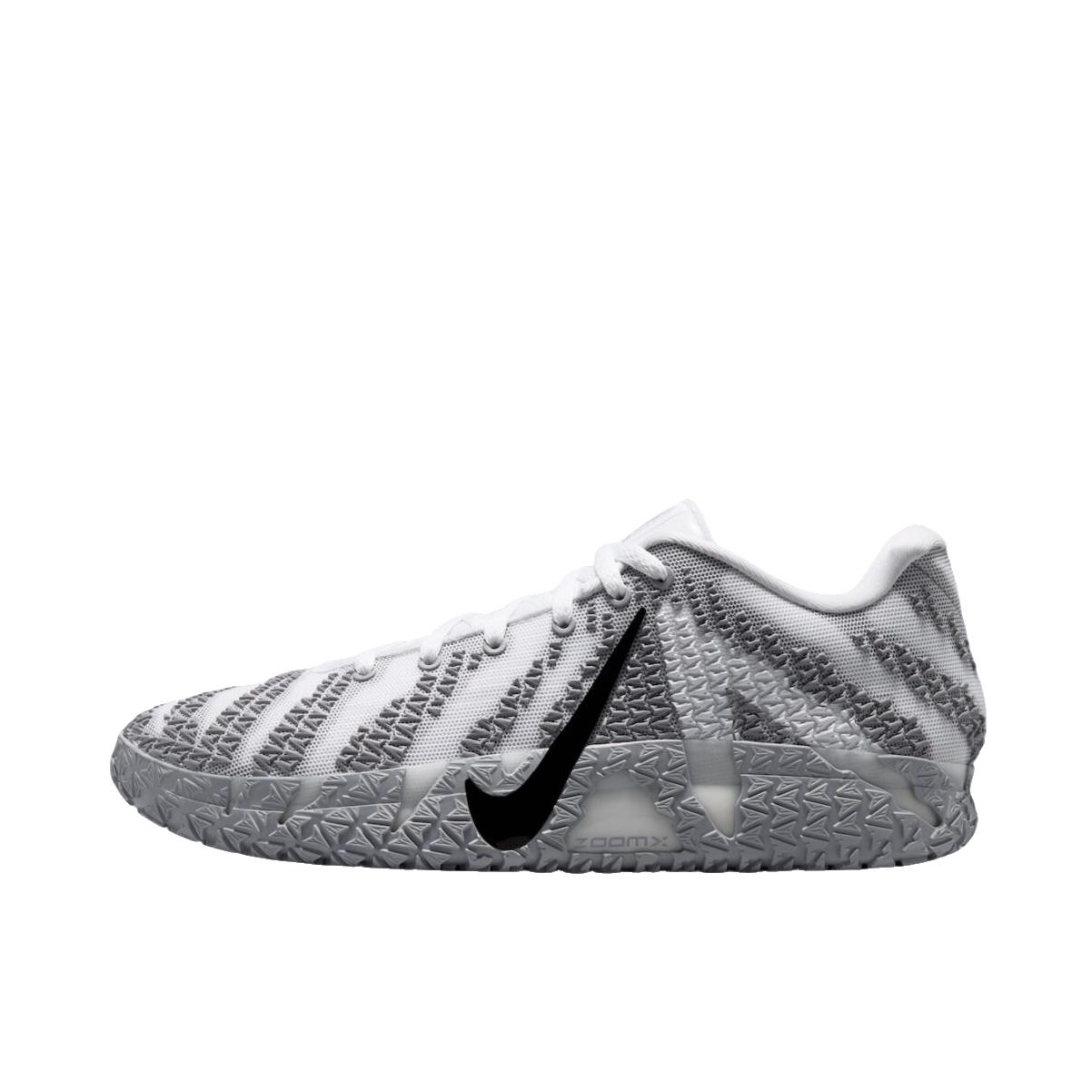 推荐商品：Nike Ja 3 莫兰特3 篮球鞋 舒适简约实战耐磨防滑抗扭抓地回弹支撑耐用轻便 狼灰色/白色/灰色