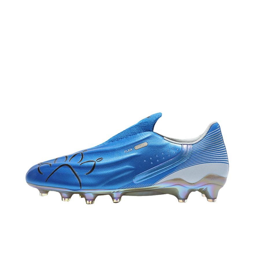 推荐商品：KELME/卡尔美 大师3 ELITE FG 足球鞋 长钉训练比赛 彩蓝色/白色