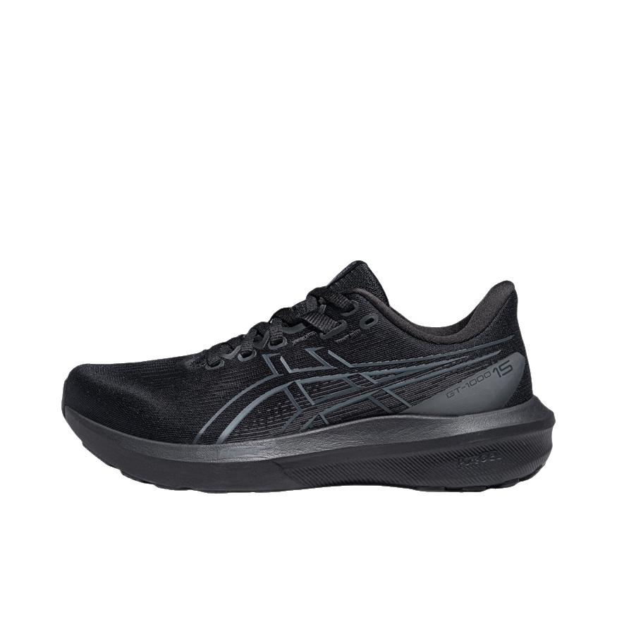 推荐商品：Asics/亚瑟士 GT-1000 15 跑鞋 稳定支撑缓震公路长跑 黑色