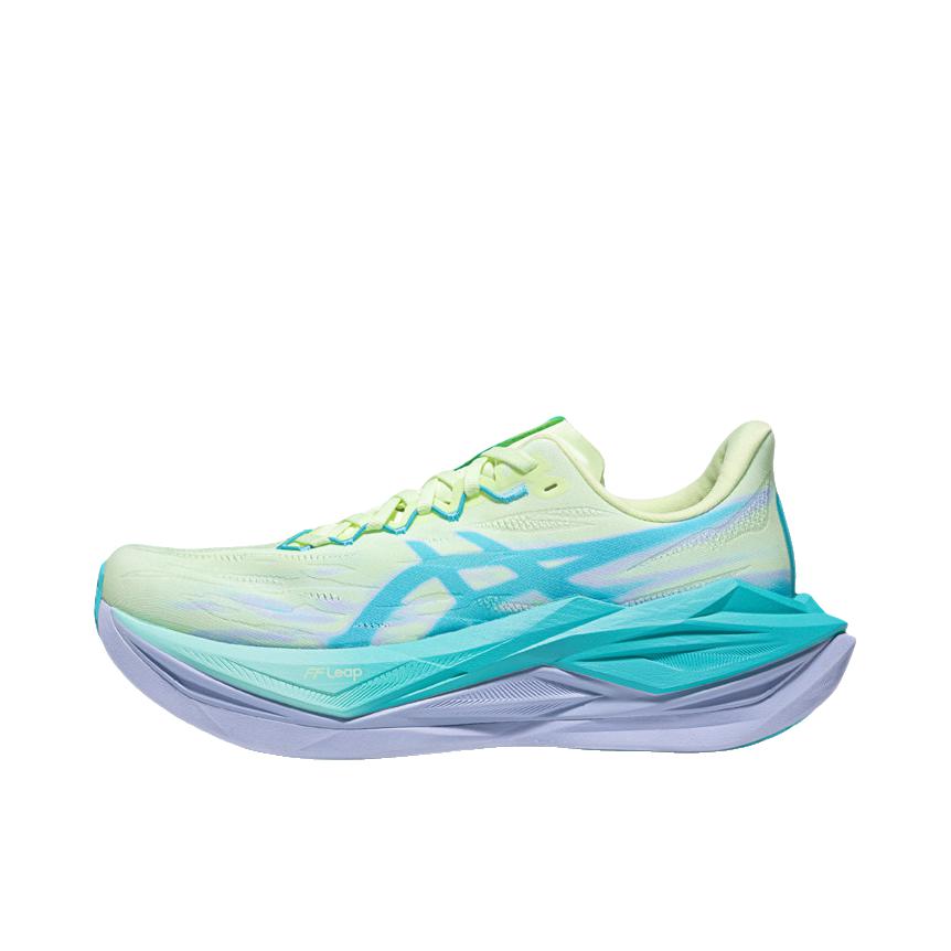 推荐商品：Asics/亚瑟士 SUPERBLAST 3 跑鞋 轻量回弹支撑减震透气贴合 黄色/绿色/蓝色
