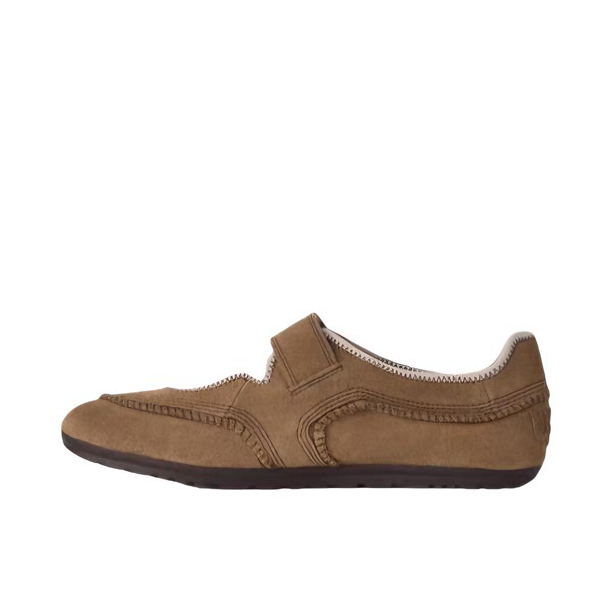 推荐商品：UGG 单鞋 麂皮百搭 1187530 浅铜色