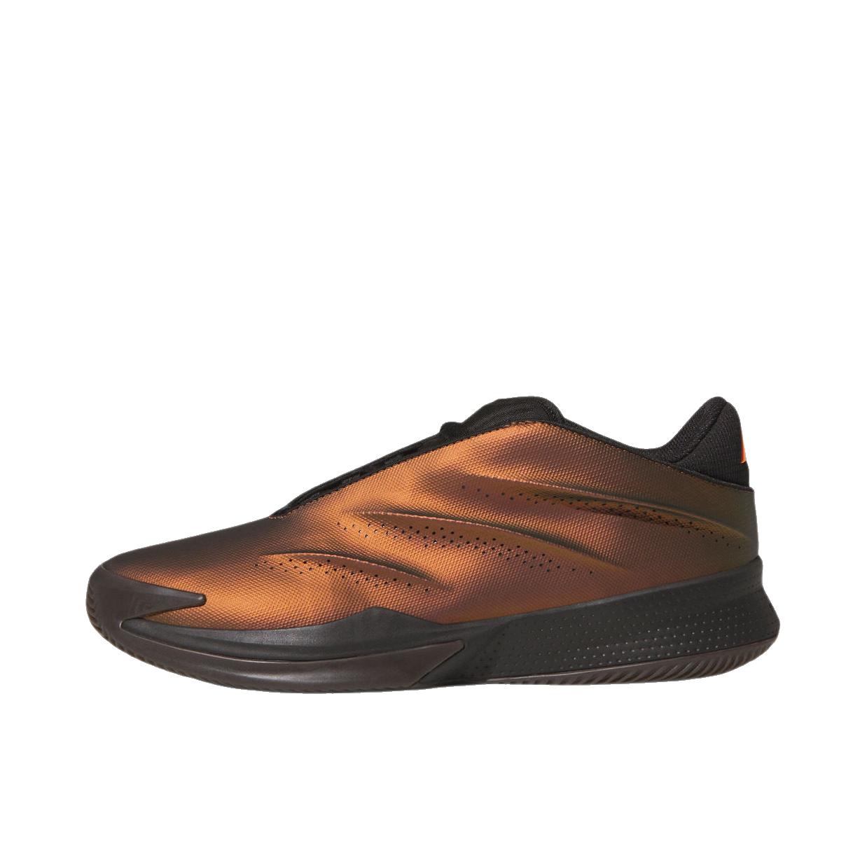 推荐商品：adidas Crazy Energy+ 篮球鞋 回弹厚底系带实战贴合 黑色/亮橙黄