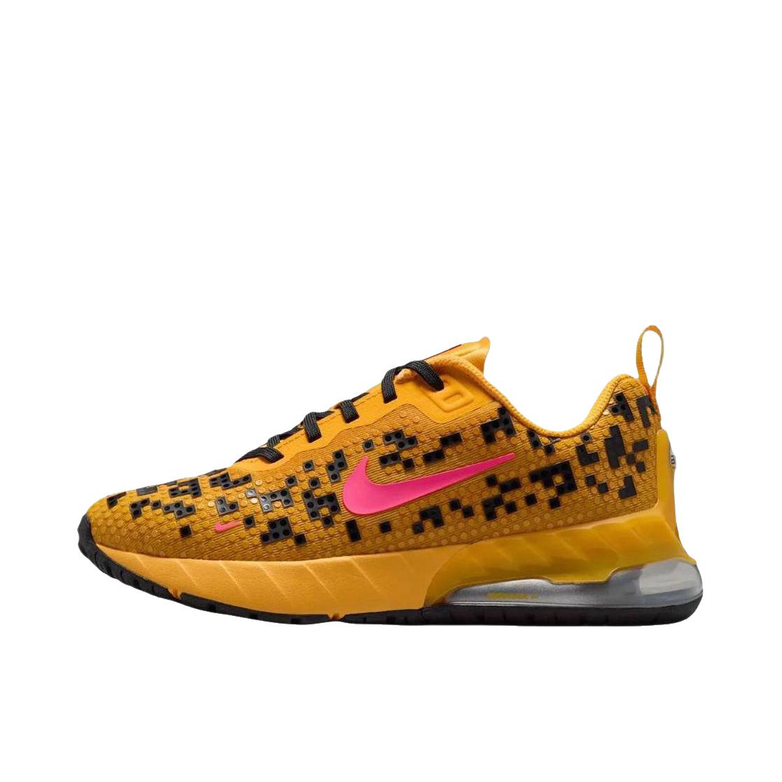 推荐商品：Nike Air Max Phoenix 跑鞋 百搭耐磨圆头支撑贴合耐用 LEGO/乐高联名/姜黄色/黑色/粉色