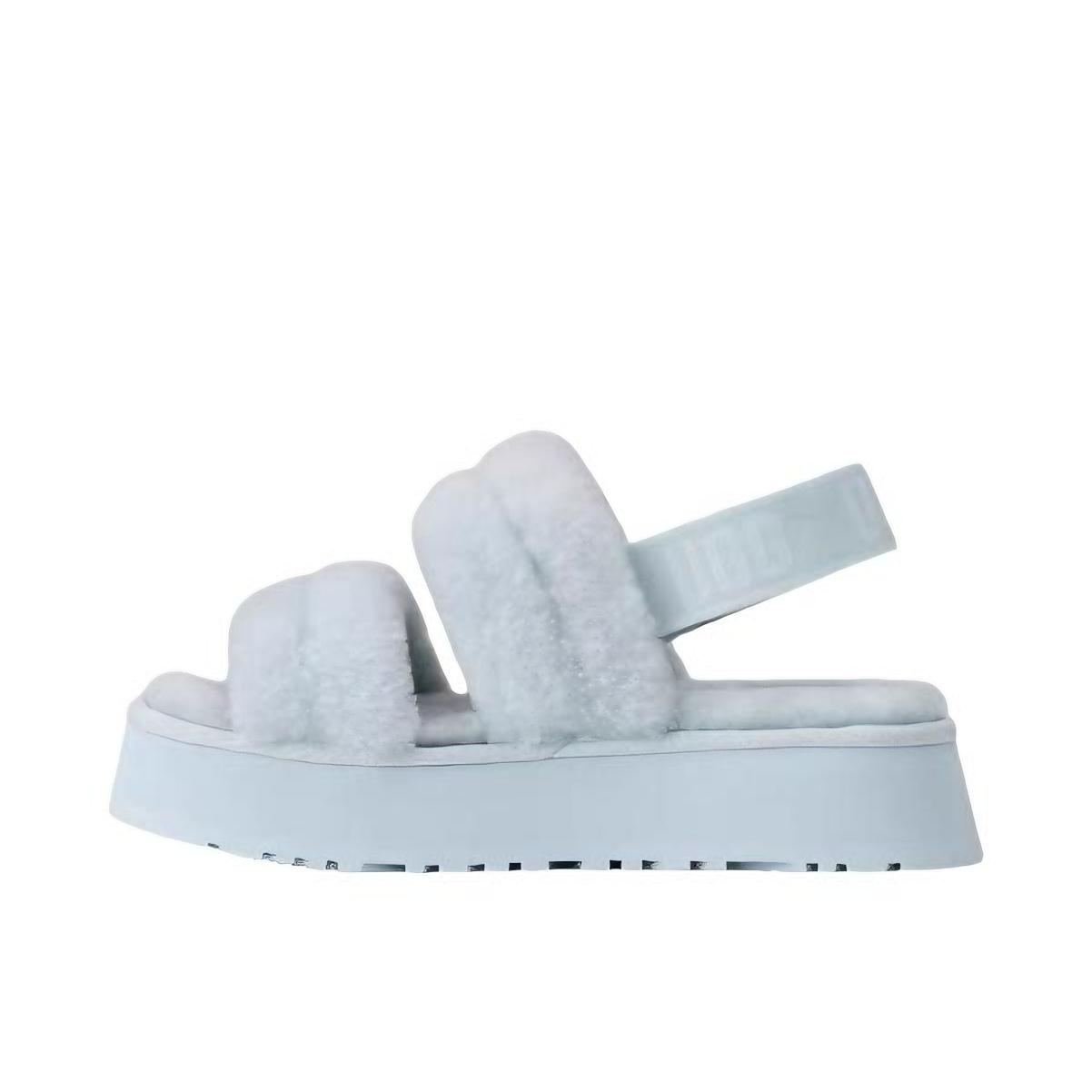 推荐商品：UGG Slipper Evolution 拖鞋 厚底防滑耐磨舒适 天空蓝