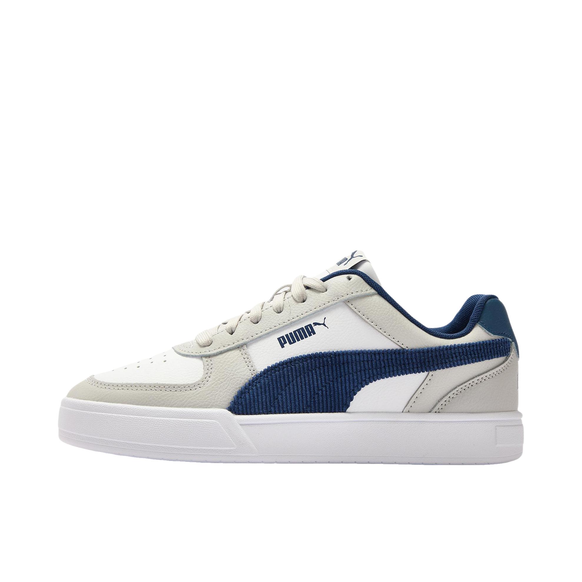 推荐商品：Puma/彪马 Caven Dime 小白鞋 板鞋 缓震回弹防滑耐磨轻便透气舒适百搭复古薄底美式流光风 灰色/白色/蓝色