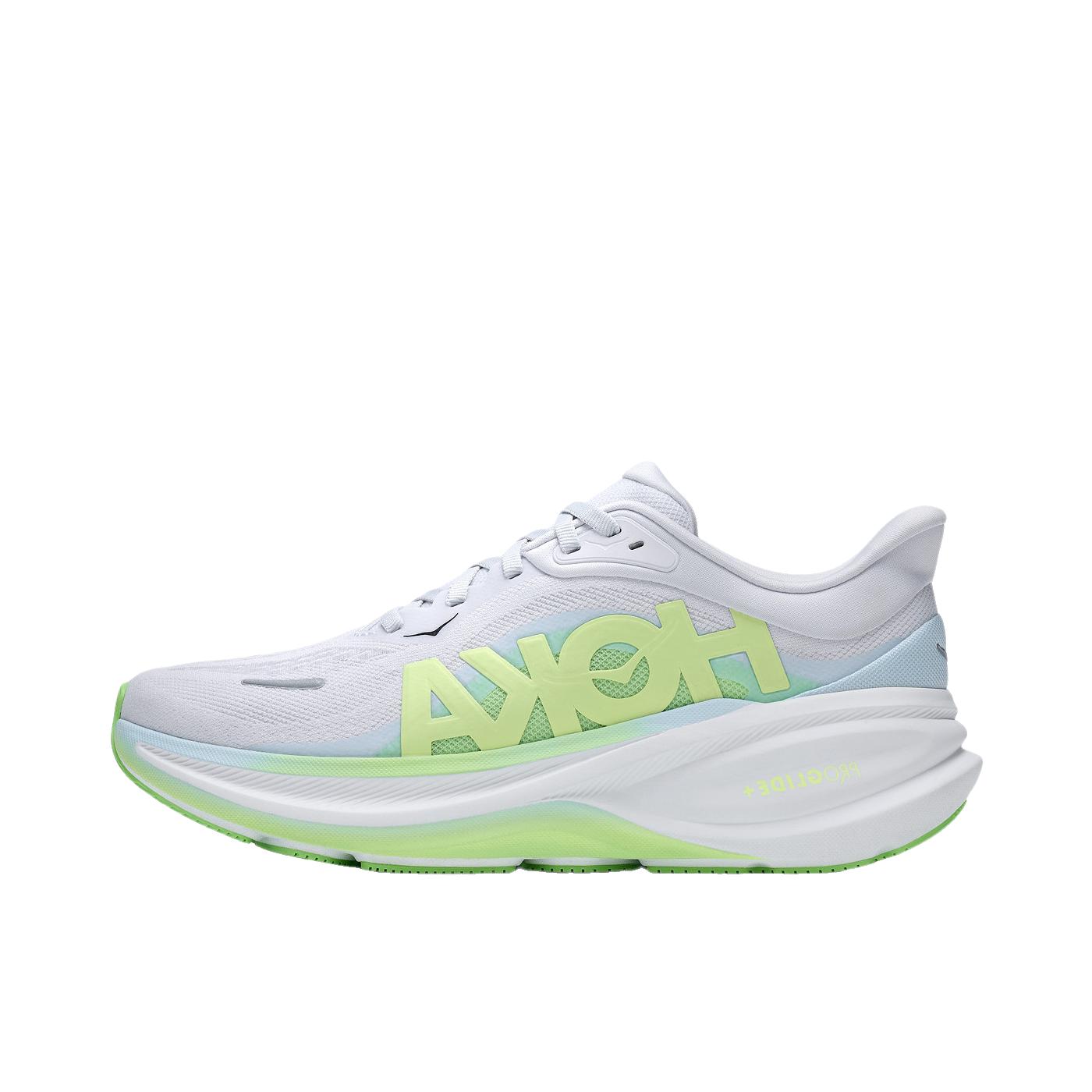 推荐商品：HOKA ONE ONE Clifton Pro 跑鞋 柔软舒适 苍穹灰/闪柚绿
