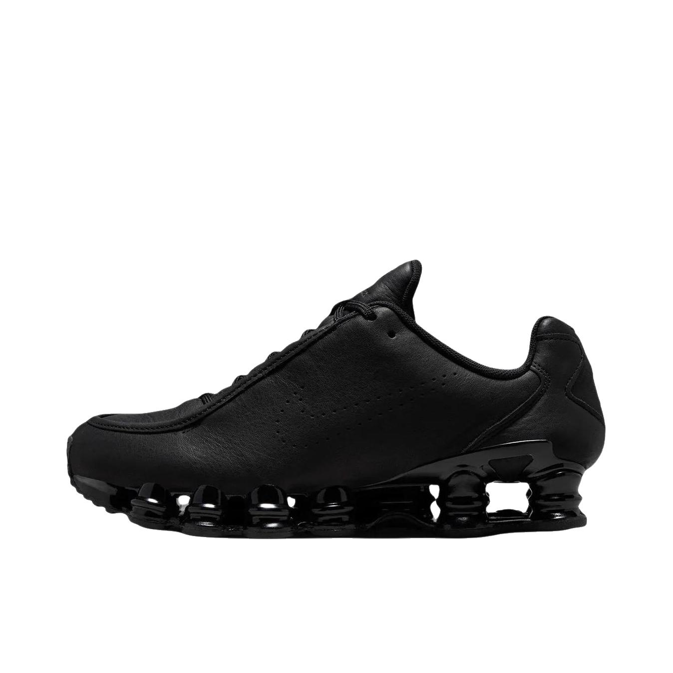 推荐商品：Nike Shox TL 运动休闲鞋 全掌气柱缓震回弹透气防滑耐磨百搭复古贴合圆头 暗黑色