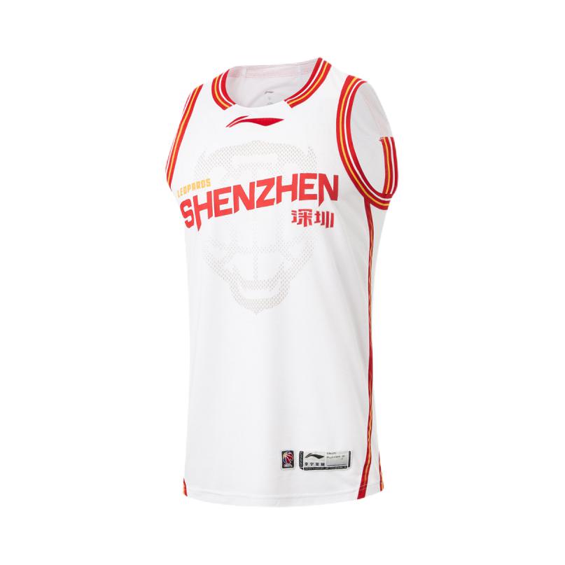 Li Ning/李宁 CBA系列透气速干凉爽背心 AAYU481 深圳队/联盟版