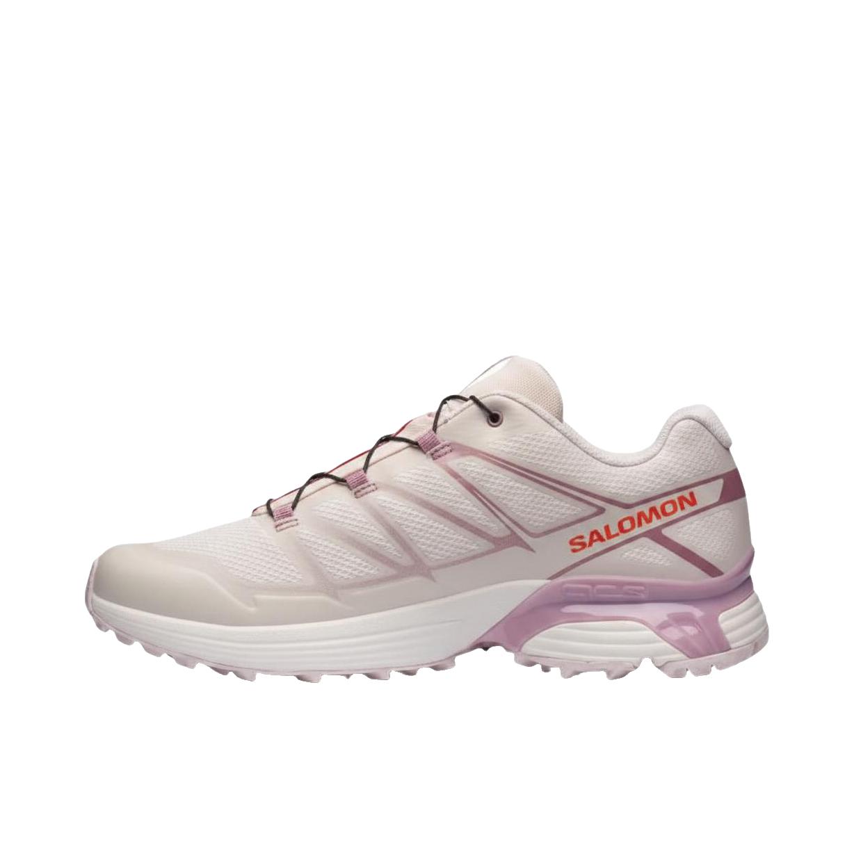 推荐商品：Salomon/萨洛蒙 XT-Pathway 2 城市 机能 支撑 网布 户外休闲鞋 浅米色/粉色