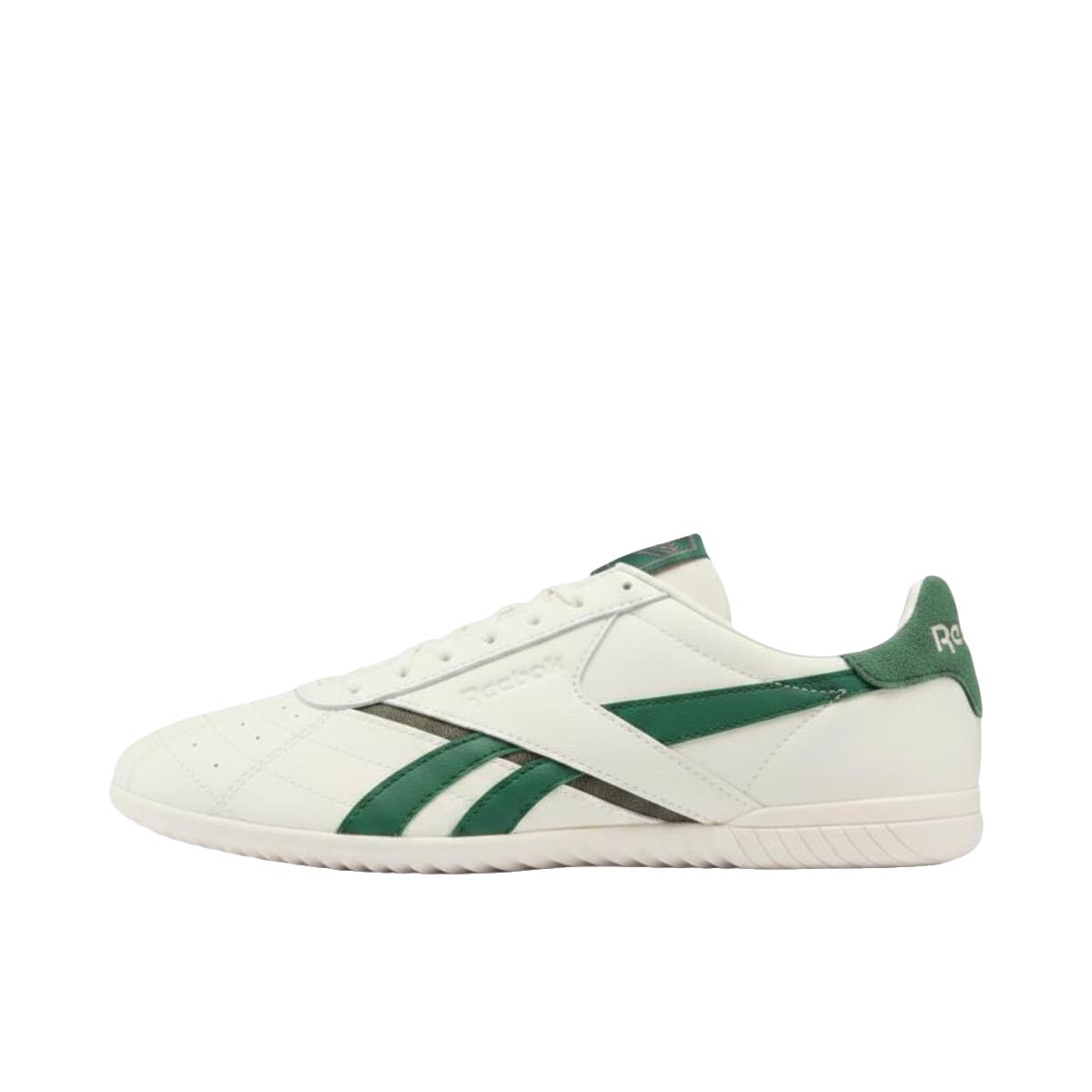 推荐商品：Reebok/锐步 Ace Retro 运动休闲鞋 透气舒适贴合 白色/绿色