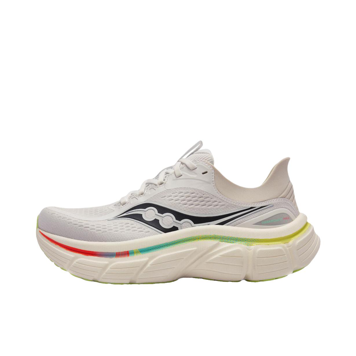 推荐商品：Saucony/索康尼 派拉蒙 Paramount Max 跑鞋 运动舒适 白色