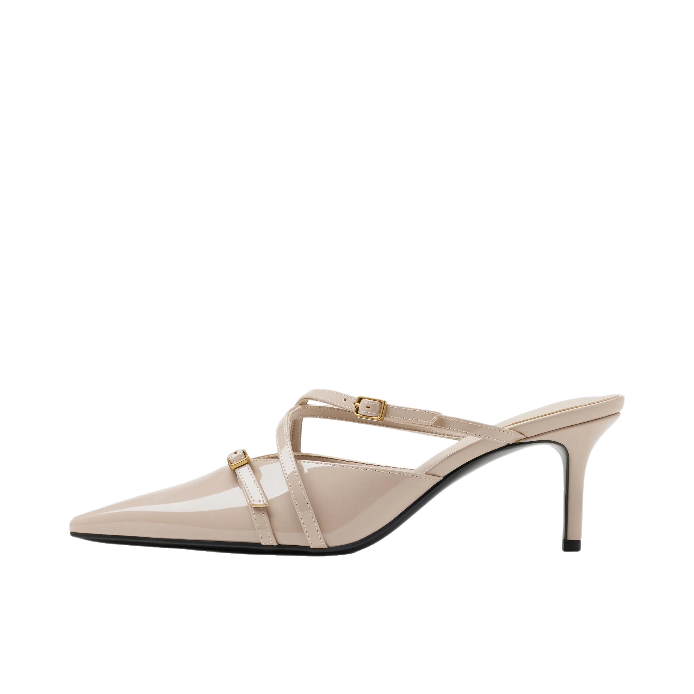 推荐商品：CHARLES&KEITH 高跟鞋 气质潮流时尚 CK1-60580354 肉色