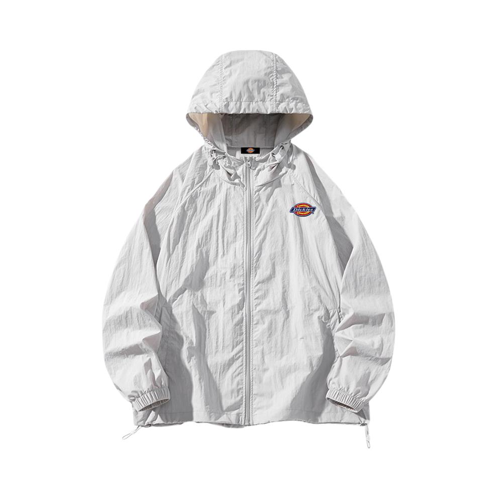 Dickies/帝客 2026SS 轻薄拉链亲肤防晒衣 DKU262MSS034 浅灰