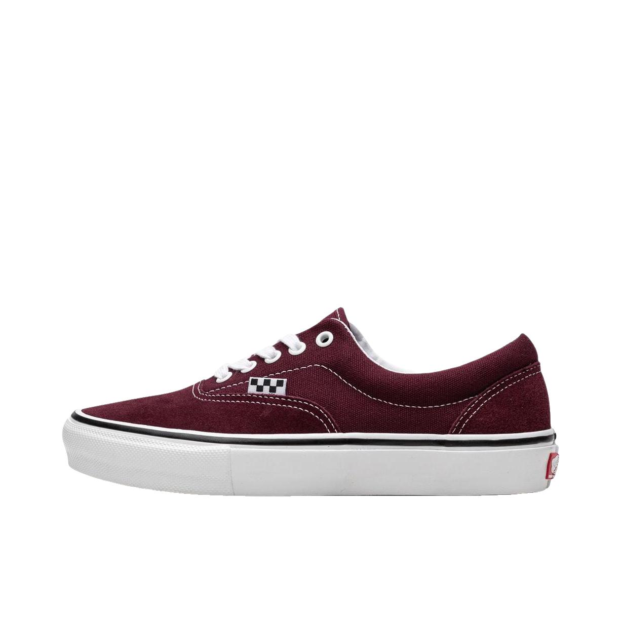 推荐商品：Vans/范斯 Skate Era 复古休闲 帆布鞋 低帮/酒红色
