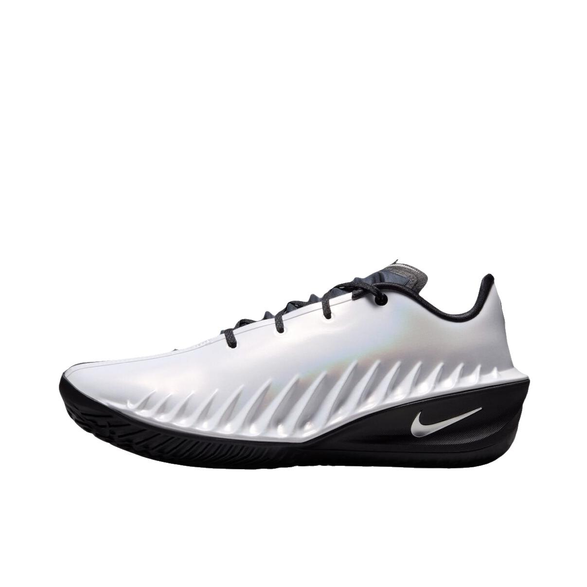推荐商品：Nike G.T. Cut 4 篮球鞋 缓震抓地稳定抗扭支撑回弹 白色/黑色/金属银