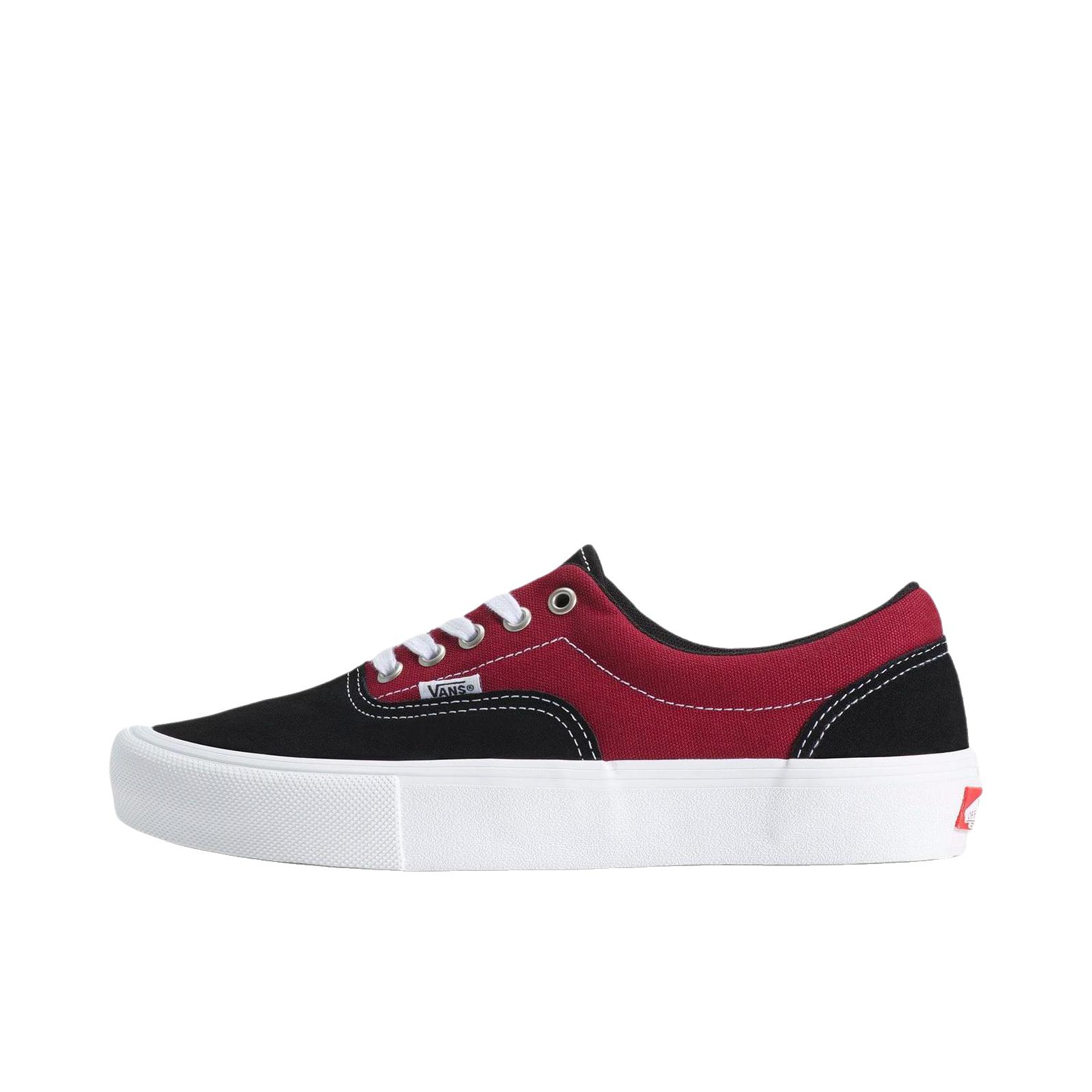 推荐商品：Vans/范斯 Skate Era 复古休闲 帆布鞋 红色/黑色