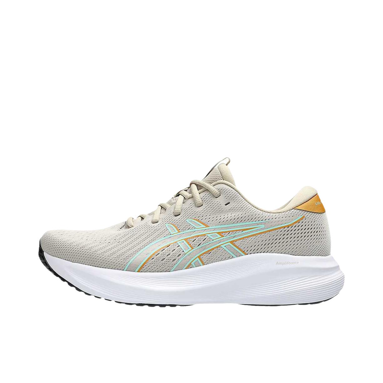 推荐商品：Asics/亚瑟士 GEL-EXCITE 11 跑鞋 百搭耐磨低帮舒适缓震回弹减震抓地支撑训练圆头 纯灰褐色/亮薄荷绿