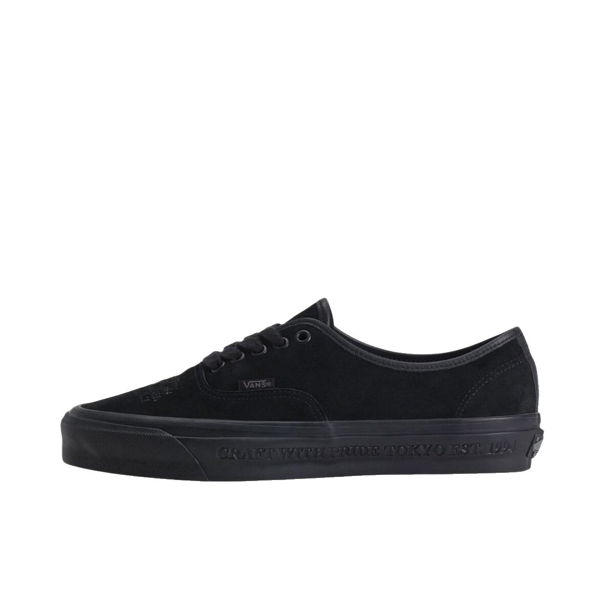 推荐商品：Vans/范斯 Authentic Reissue 44 系带 防滑耐磨 舒适透气 平底 帆布鞋 NEIGHBORHOOD联名/黑色