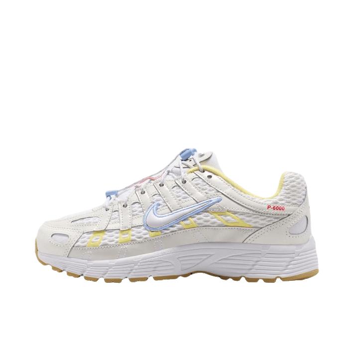 推荐商品：Nike P-6000 CNPT 运动休闲鞋 机能风跑鞋风舒适缓震防滑耐磨时尚潮流复古贴合网面支撑圆头 大童/白色/铝/幻影/亚麻黄/茴香绿/热带粉
