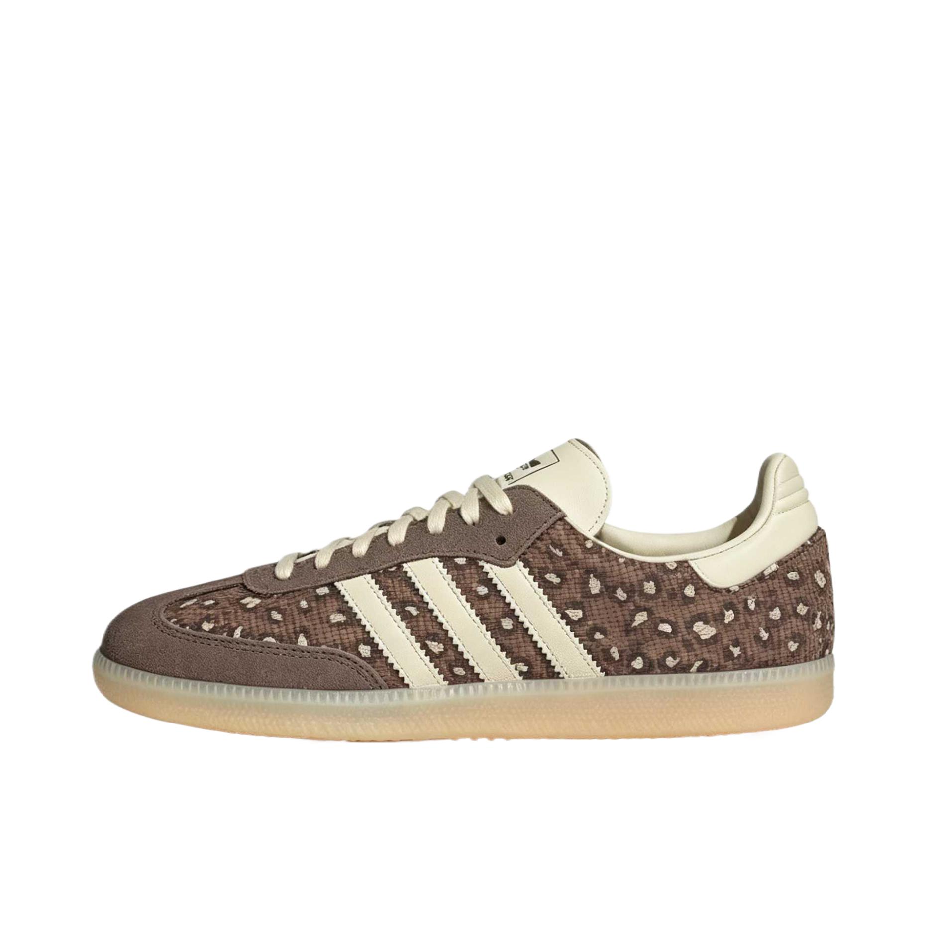 推荐商品：adidas Originals Samba OG T头鞋 板鞋 经典复古舒适百搭耐磨合成革圆头薄底贴合 云白色/学院绿/胶 
