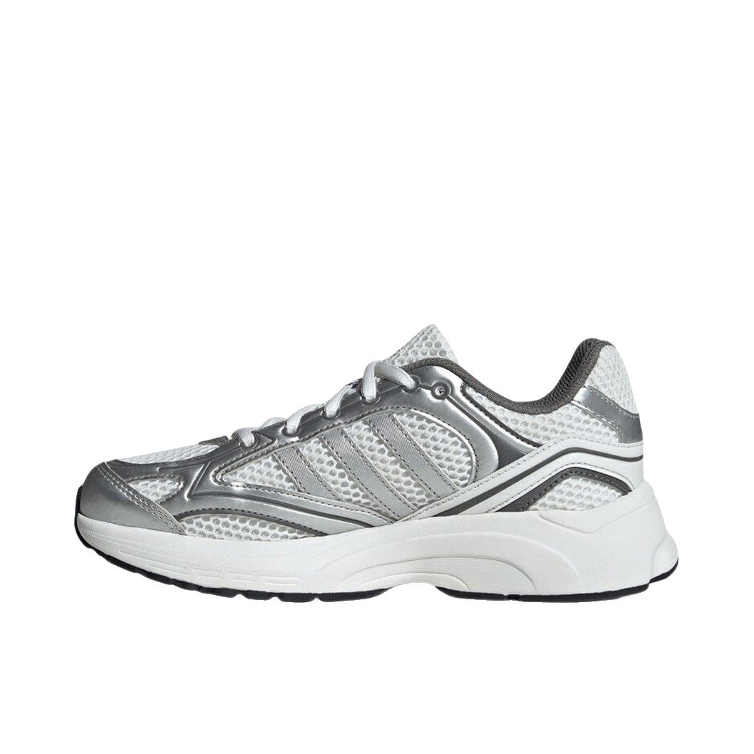 推荐商品：adidas SPIRITAIN J 运动休闲鞋 耐磨防滑透气吸汗 低帮/大童/银色/白色