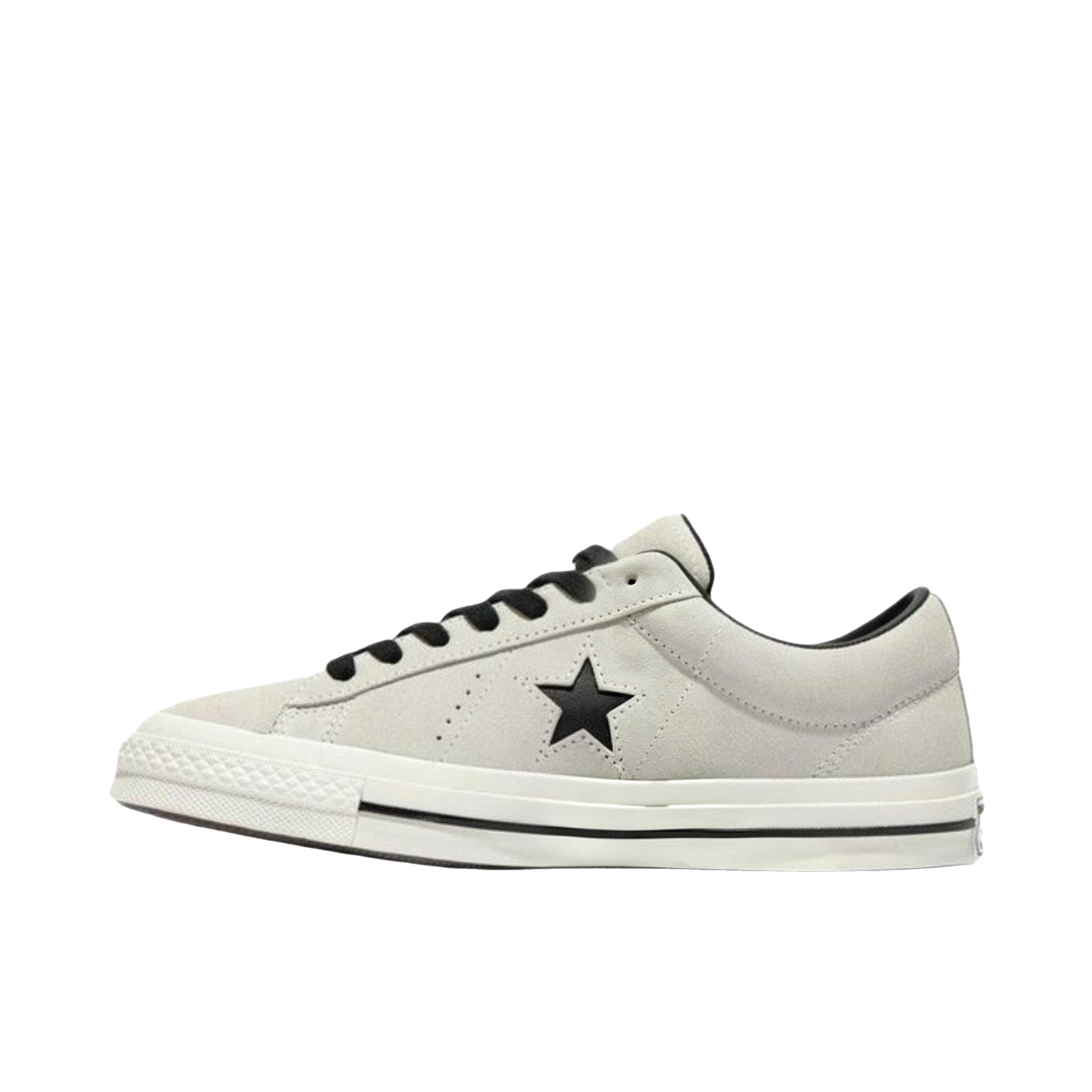 推荐商品：Converse/匡威 One Star 95 复古 低帮 休闲 系带 板鞋 米白色