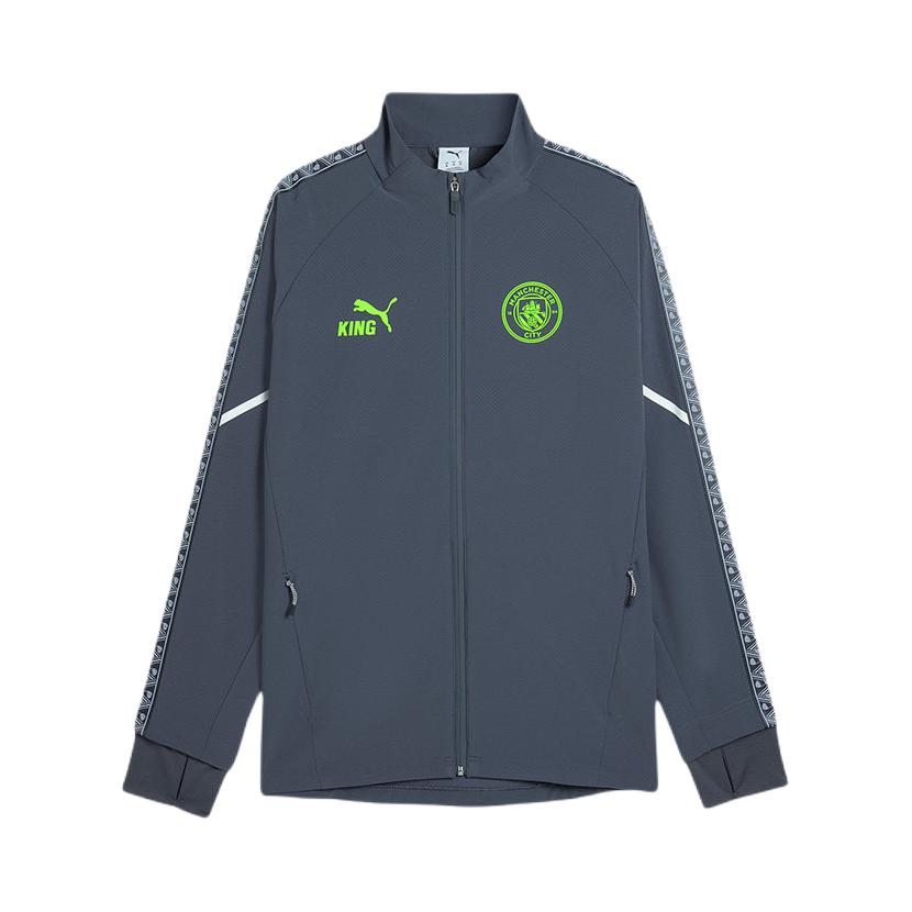 推荐商品：Manchester City/曼城 KING系列拉链立领长袖夹克 701241537 灰