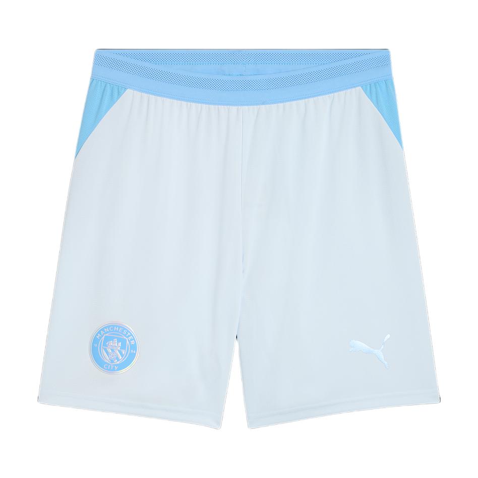 推荐商品：Manchester City/曼城 透气速干拼色足球裤 701242783 冰蓝