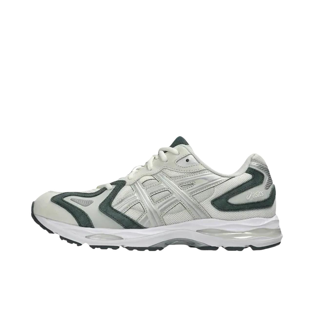 推荐商品：Asics/亚瑟士 GEL-K1011 跑鞋 防滑耐磨低帮 米白色/绿色