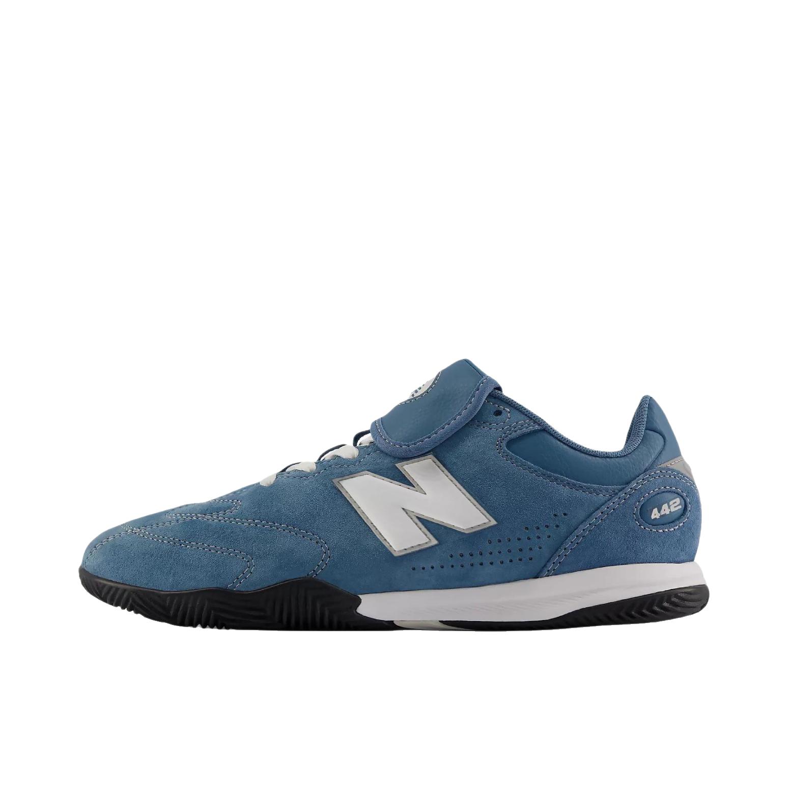 推荐商品：New Balance Numeric 442 运动休闲鞋 经典日常 D宽/苍鹭蓝/白色