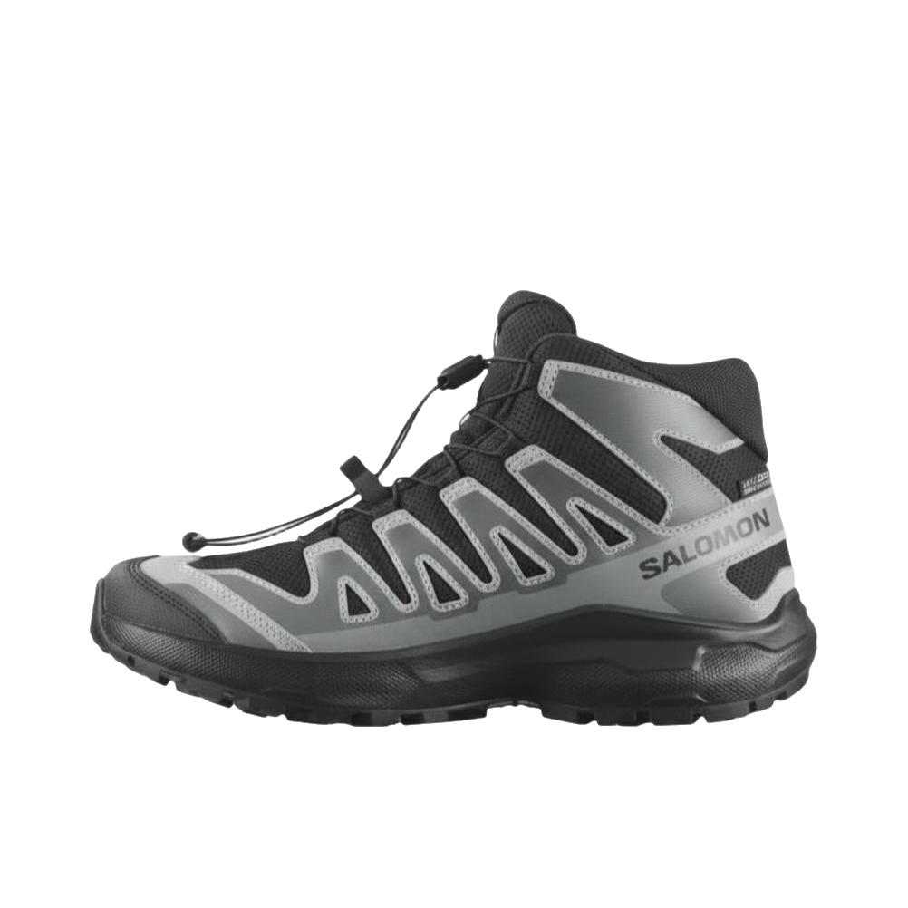 推荐商品：Salomon/萨洛蒙 XA Pro Mid Waterproof 运动休闲鞋 百搭防水耐磨 大童/黑色