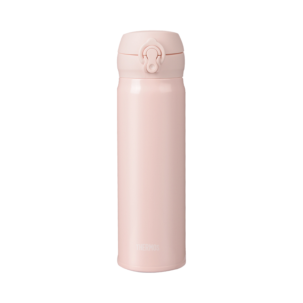Thermos/膳魔师 JNL系列 500ml 直饮式 304不锈钢 保温杯 JNL-502 浅粉色