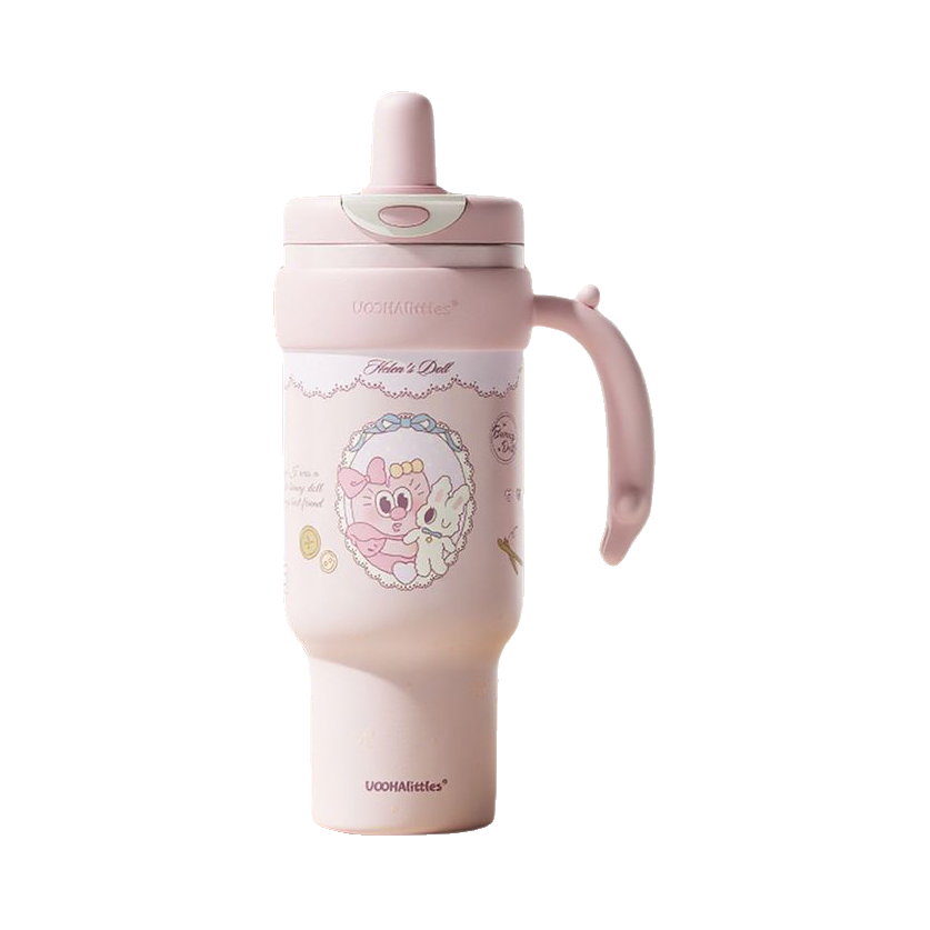 推荐商品：Uooha/悠哈 1220ml 双饮式 316L不锈钢 保温杯