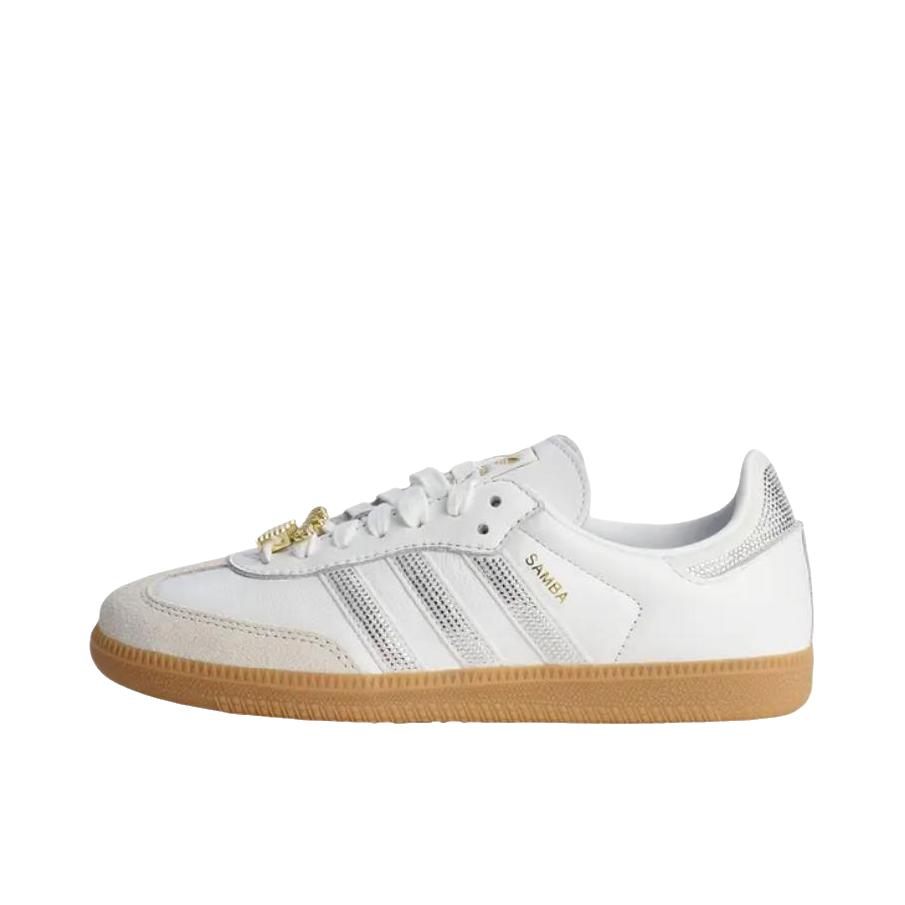推荐商品：adidas Originals Samba OG T头鞋 板鞋 经典复古舒适百搭耐磨合成革圆头薄底贴合 珍珠白