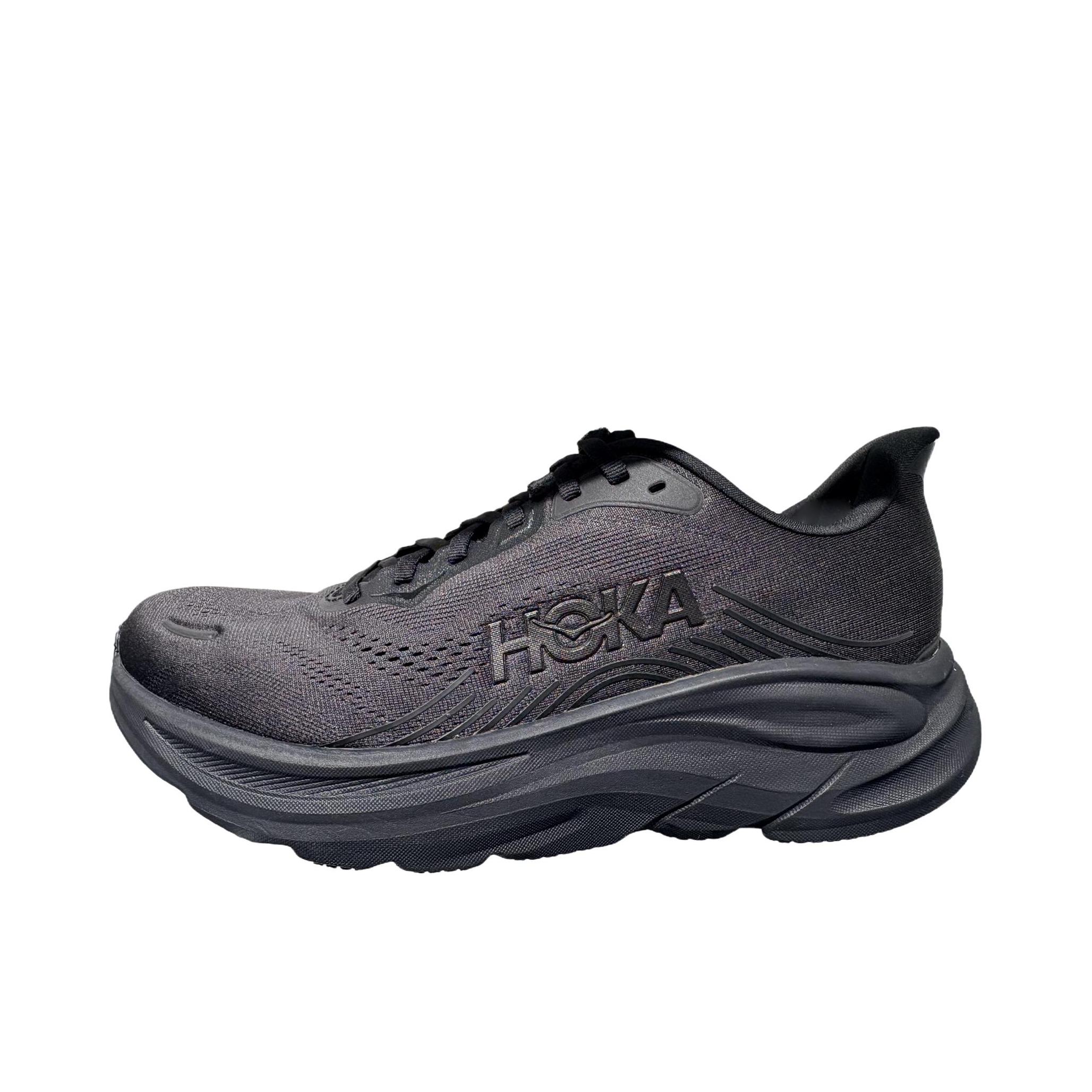推荐商品：HOKA ONE ONE CLIFTON 11 跑鞋 舒适简约透气耐磨 纯黑色