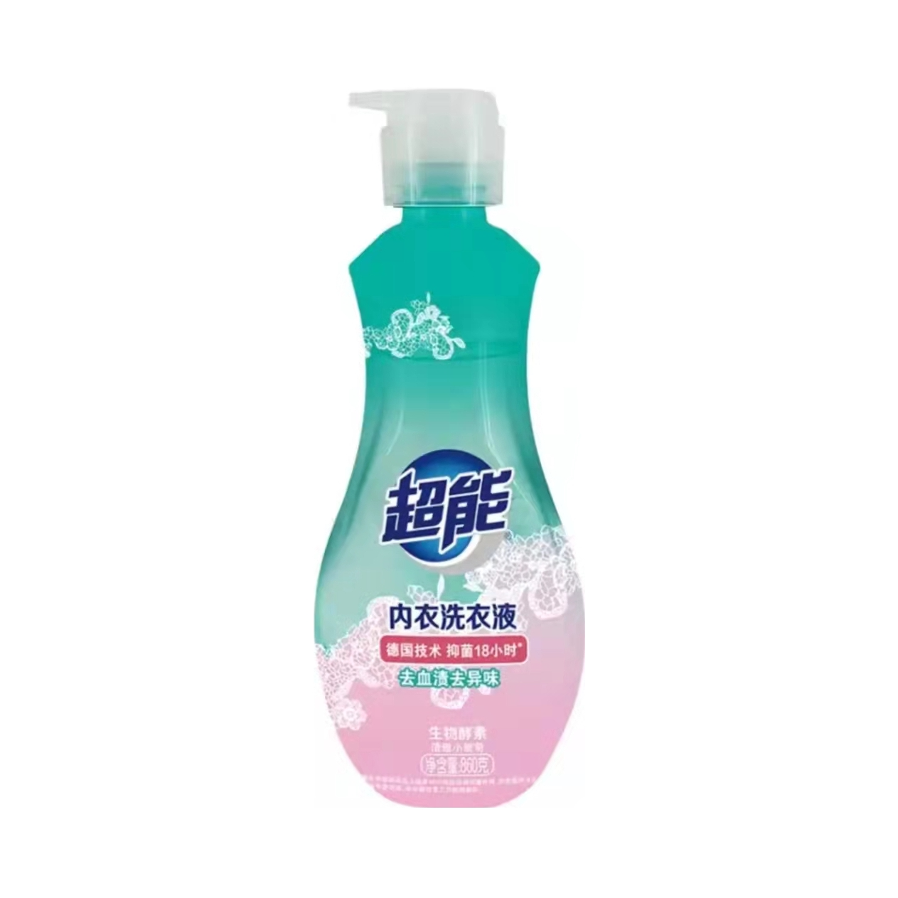 推荐商品：超能 去血渍去异味 清雅小雏菊 内衣洗衣液 瓶装