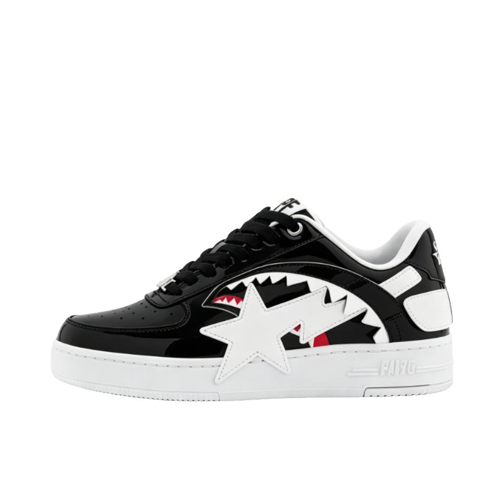 推荐商品：Bape/猿人头 板鞋 舒适透气时尚 0ZXSHM309911R 黑色