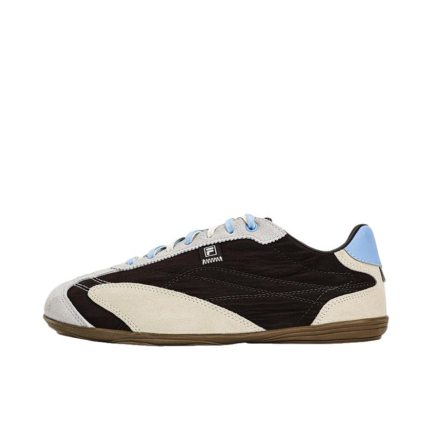 FILA/斐乐 Ritmo Slick LX 运动休闲鞋 百搭平跟系带橡胶 低帮/女款/生巧棕/黄昏灰