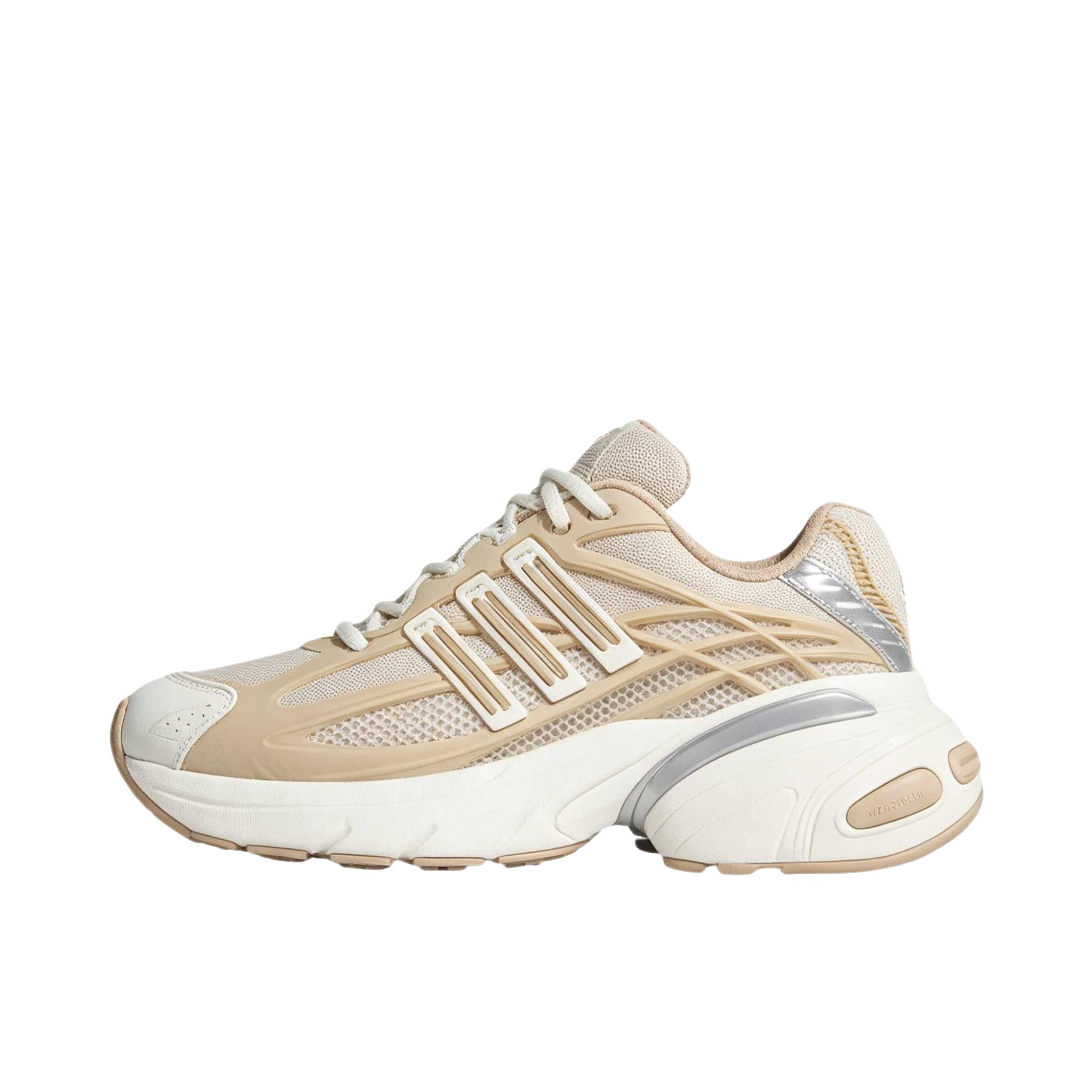 推荐商品：adidas Adistar XLG 2.0 老爹鞋 厚底圆头系带 暖砂岩色/米色/白色 
