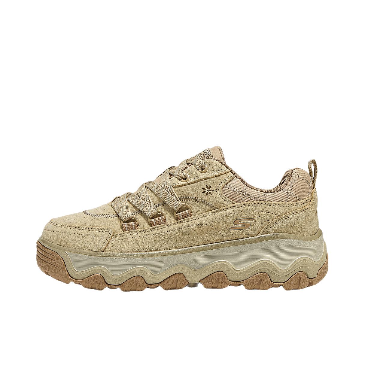 推荐商品：Skechers/斯凯奇 运动休闲鞋 舒适透气百搭 180556 女款/沙黄色